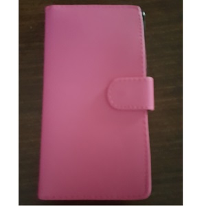 Samsung Galaxy Note 4 Leather Flip Wallet Case Cover Pouch Pink