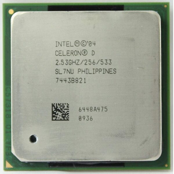 Prosessori Intel Celeron D 2.53 GHz 533 478