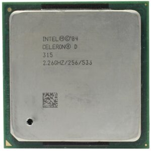 Prosessori Intel Celeron D 2.26 GHz 315 533 478
