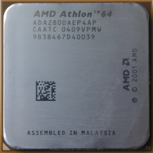 Prosessori AMD Athlon 2800 754-kantainen