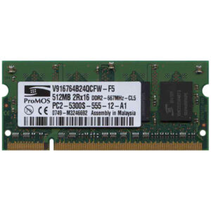 SoDimm 512 MB DDR2 PC2-667 5300