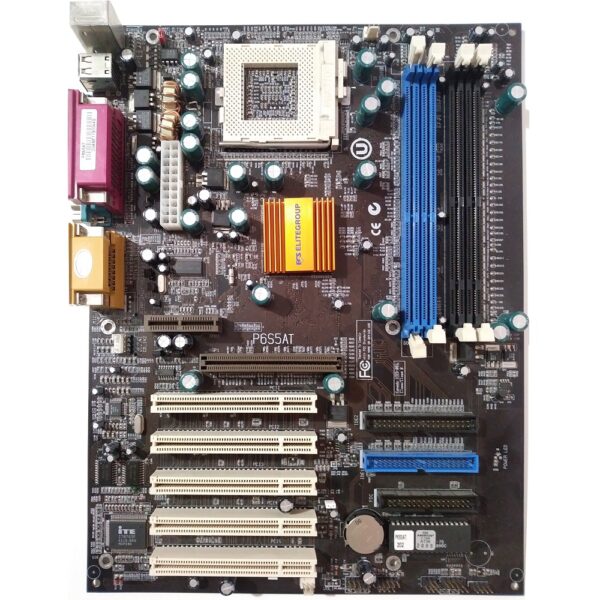 Emolevy ECS P6S5AT Socket 370