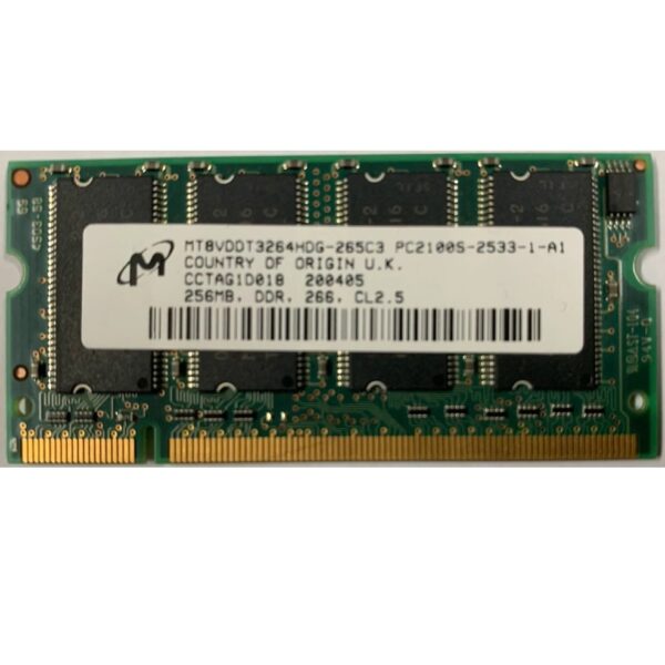 SoDimm 256 MB DDR 266