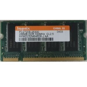 SoDimm 256 MB DDR 333