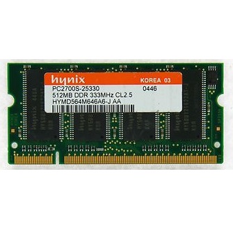 SoDimm 512 MB DDR 333