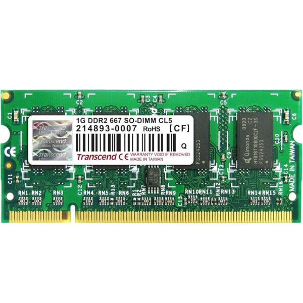 SoDimm 1GB DDR2 PC2-667 5300