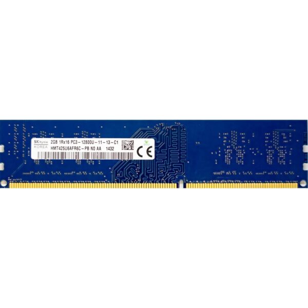 DDR3-12800U 2 GB 1600 MHz