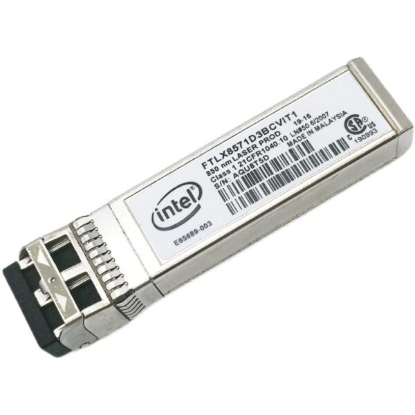 Intelin valmistama 10 Gigabitin SFP+ FTLX8571D3BCVIT1