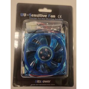 BitsPower 80x80 UV-Cooler Blue Kotelotuuletin 80x80 UV-Herkkä Sininen