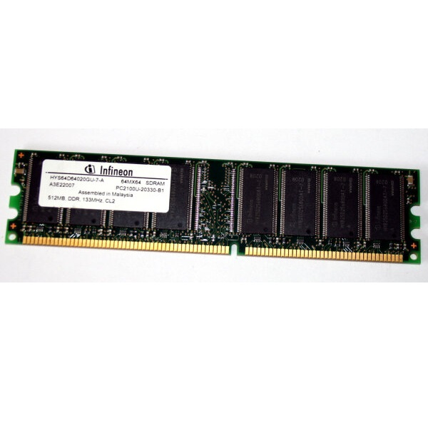 DDR 266 MHz 512 MB DDR Muisti 512MB 266 MHz PC2100