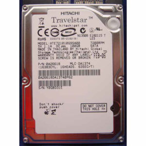 hdd 2.5 100gb 7200 2.5" 100 GB Kiintolevy 5400 rpm Sata
