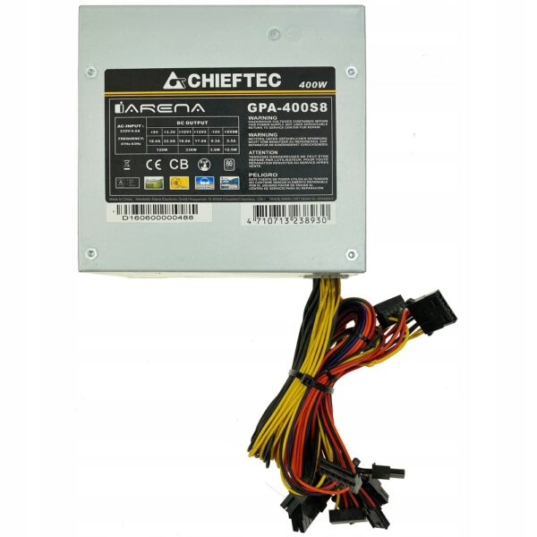 ATX-Poweri 400 W Chieftec GPA-400S8