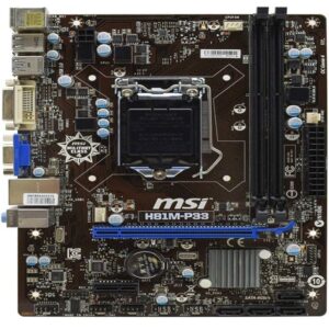Emolevy MSI H81M-P33 Socket LGA 1150